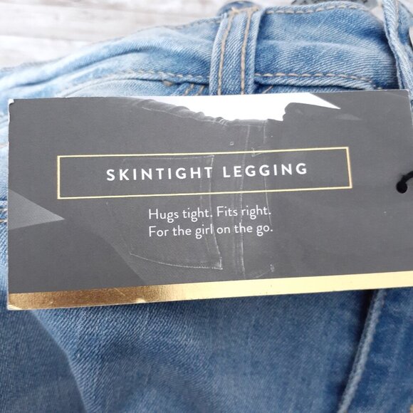 Refuge Womens Jeans Size 2 Skintight Legging Stretch Blue 2 - Picture 5 of 5